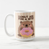 Mug Personalized A fun play on words Castor & Dona (Gauche)
