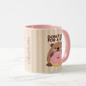Mug Personalized A fun play on words Castor & Dona (Devant droit)