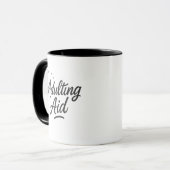 Mug Personalized Adulting Aid Gift Coffee (Devant gauche)