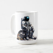 Mug Personalized Astronaut Gift – I Need More Space (Devant gauche)