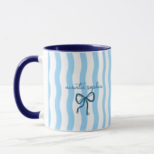 Mug Personalized Aunt to Be (Gauche)