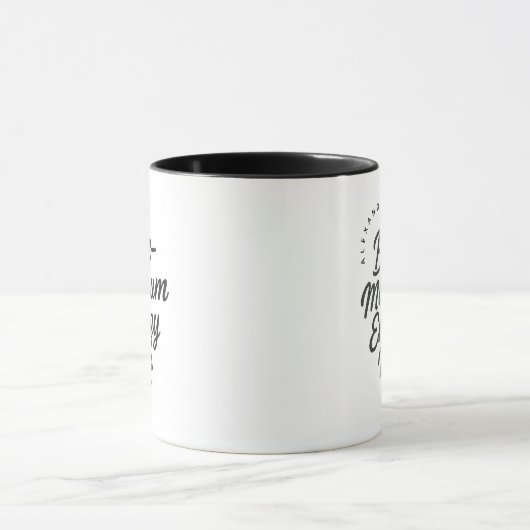 Mug Personalized Bare-Minimum Energy Mix Gift Coffee (Centre)