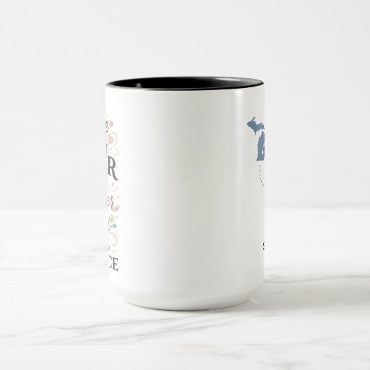 Mug Personalized Best dad | Custom Name Father’s Day (Centre)