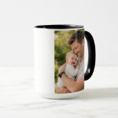 Mug Personalized Best Daddy Ever | Custom Father’s Day (Devant droit)