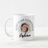 Mug Personalized Best Ever Coworker | Photo (Gauche)