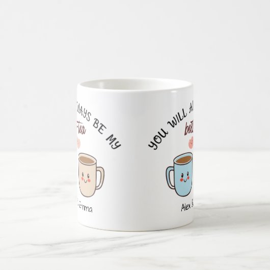 Mug Personalized Best-Tea Couple   (Centre)