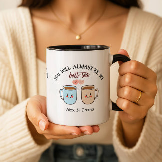 Mug Personalized Best-Tea Couple  