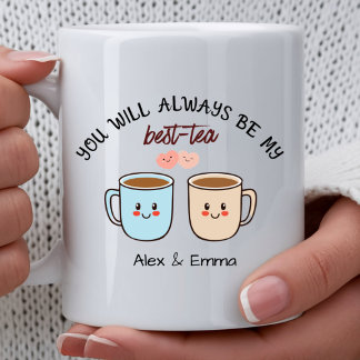 Mug Personalized Best-Tea Couple  