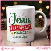 Mug Personalized Bible Verse Christmas