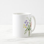 Mug Personalized Birth Flower Lily of The Valley (Devant droit)