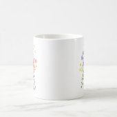 Mug Personalized Birth Flower Lily of The Valley (Centre)