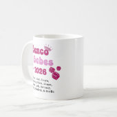 Mug Personalized Bunco Babe  (Devant gauche)