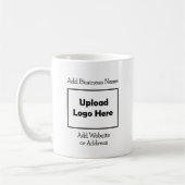 Mug Personalized Business Logo and Info (Gauche)