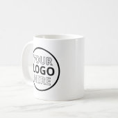 Mug Personalized Business Logo Branded (Devant gauche)