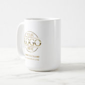 Mug Personalized Business Logo Custom Company Gift (Devant gauche)
