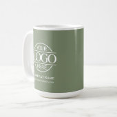 Mug Personalized Business Logo Custom Company Gift (Devant gauche)