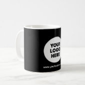 Mug Personalized Business Logo Promotional Two-Tone Co (Devant gauche)