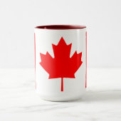 Mug Personalized Canada Flag | Custom Name Canada Day (Centre)