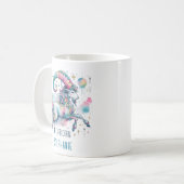 Mug Personalized Capricorn Zodiac Goat Astrology (Devant gauche)
