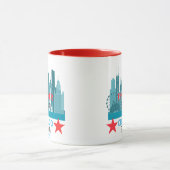 Mug Personalized Chicago Marathon 2025 Gift For Runner (Centre)