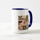 Mug Personalized Child’s First Christmas Hoodie (Devant droit)