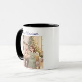 Mug Personalized Child’s First Christmas Hoodie Women (Devant gauche)