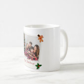 Mug Personalized Christmas Family Photo Frame | Merry  (Devant droit)
