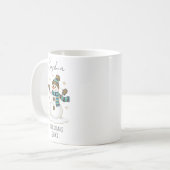Mug Personalized Christmas Snowman Christmas Winter (Devant gauche)