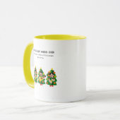 Mug Personalized Christmas Tree  "Best Friend Ever"  (Devant gauche)