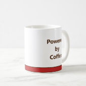 Mug Personalized Coffee Lover Custom Name Design (Devant droit)