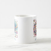 Mug Personalized Colorful Leo Zodiac Astrology Lion (Centre)