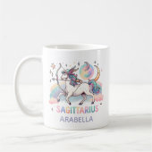 Mug Personalized Colorful Sagittarius Zodiac Astrology (Gauche)