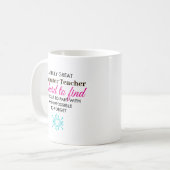 Mug Personalized Computer Teacher Appreciation Gift (Devant gauche)