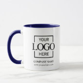 Mug Personalized Corporate Logo Custom Company Branded (Gauche)