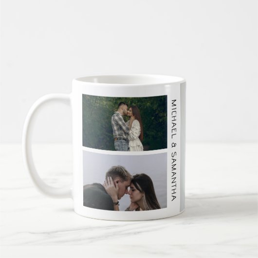 Mug Personalized Couples Photo Gift (Gauche)