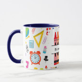 Mug Personalized Crayon Back To School (Gauche)