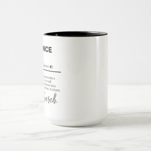 Mug Personalized Difference Maker Mug, Appreciation  (Centre)