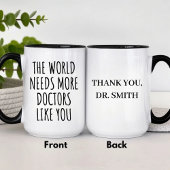 Mug Personalized Doctor Appreciation Thank You