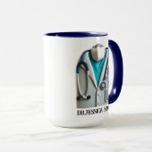 Mug Personalized Doctor | Custom Name for Doctor Day (Devant droit)