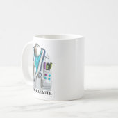 Mug Personalized Doctor | Custom Name for Doctor Day (Devant gauche)