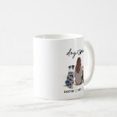 Mug Personalized Dog Mom – Custom Name Mother’s Day (Devant droit)