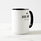 Mug Personalized Dog Mom – Custom Name Mother’s Day (Devant droit)