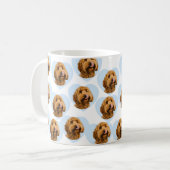 Mug Personalized Dog Photo | Custom Pet Heart  (Devant gauche)
