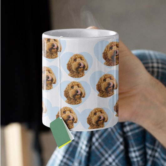 Mug Personalized Dog Photo | Custom Pet Heart 