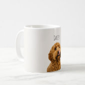 Mug Personalized Dog Photo | Custom Pet Name  (Devant gauche)