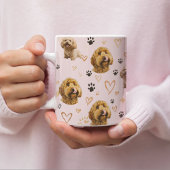 Mug Personalized Dog Photo Pink