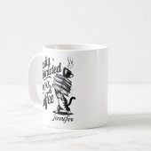 Mug Personalized Easily Distracted By Books & (Devant gauche)