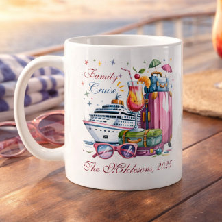Mug Personalized Family Cruise Name Year
