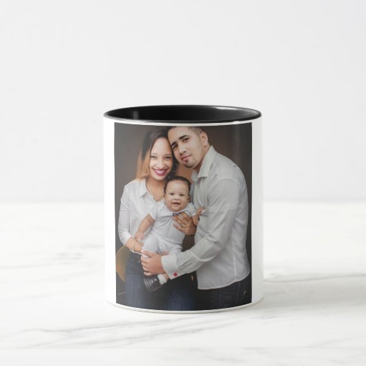 Mug Personalized Family Photo Custom (Centre)