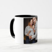Mug Personalized Family Photo Custom (Devant gauche)